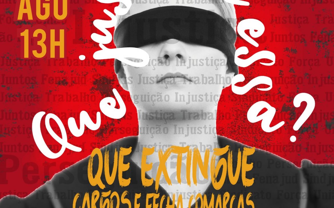 CONVOCAÇÃO – ATO EM FRENTE AO TJRS