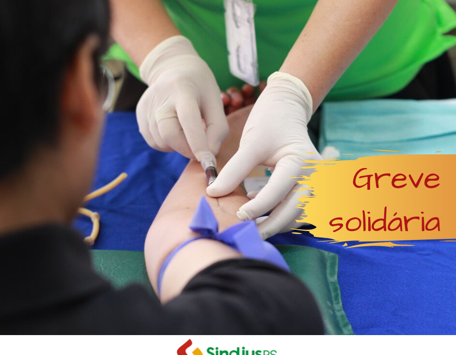 Greve solidária – Mutirão para doação de sangue ocorre nesta sexta-feira