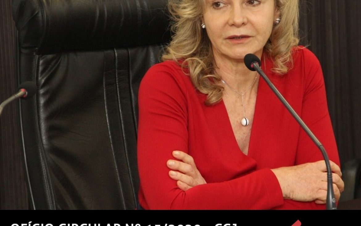Ofício Circular nº 15/2020 – CGJ atualiza regramento de trabalho durante a pandemia