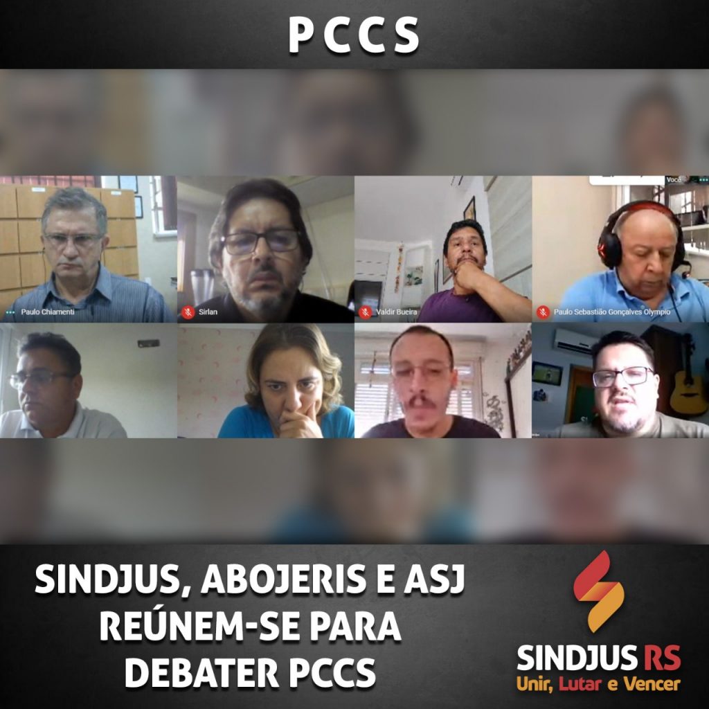 Sindjus, Abojeris e ASJ reúnem-se para debater PCCS