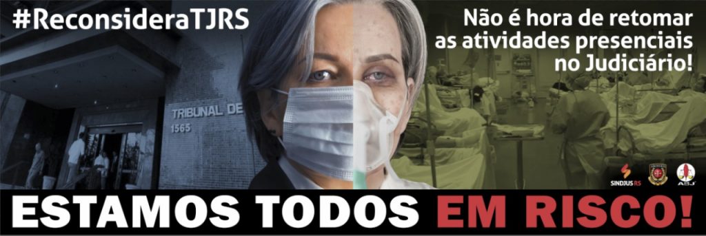 Ajude a ampliar a campanha #ReconsideraTJRS – Imprima faixa para sua comarca