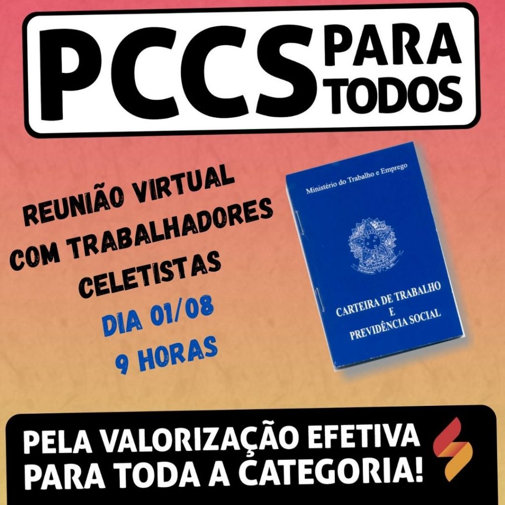 Reunião virtual com Celetistas