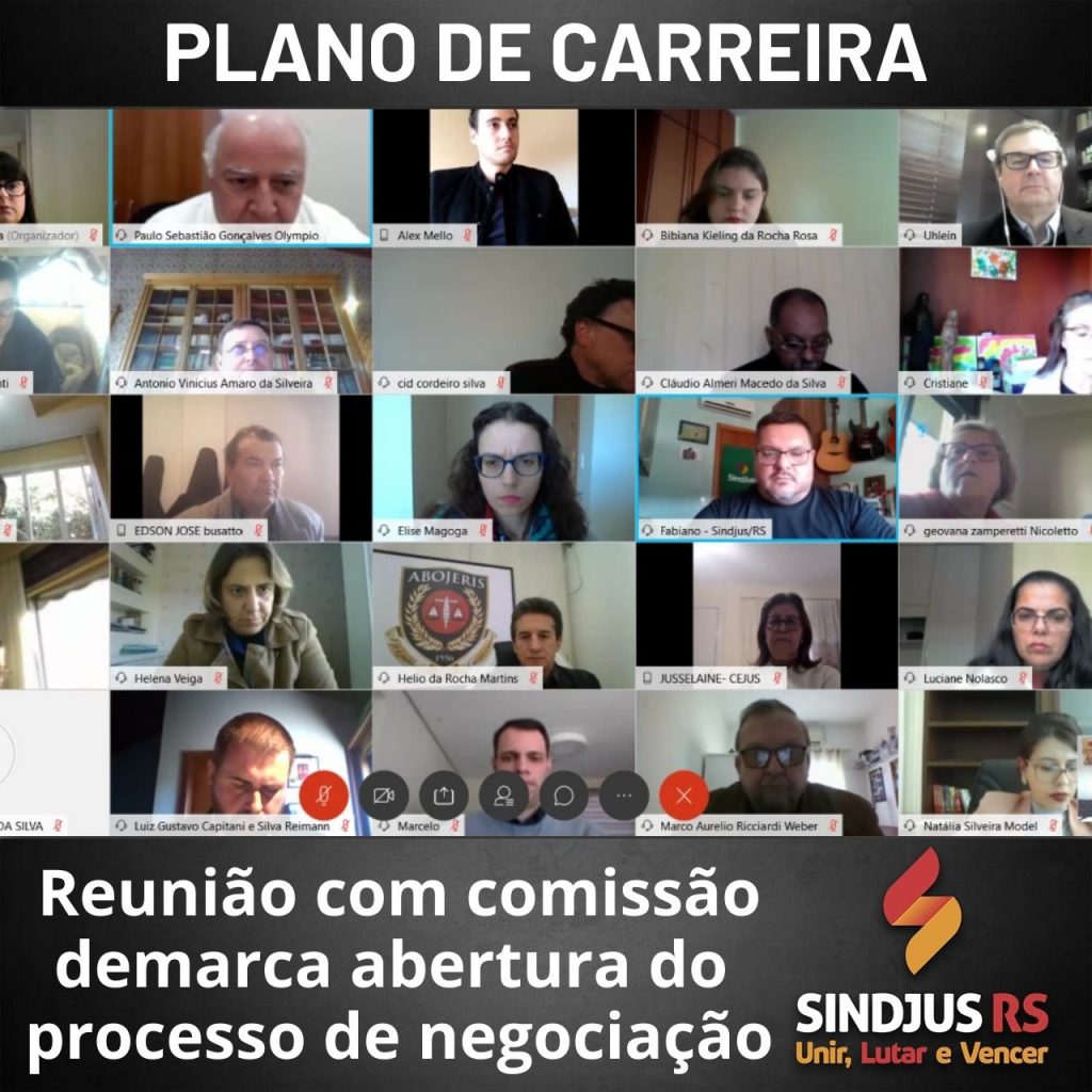 Reunião com comissão demarca abertura do processo de negociação