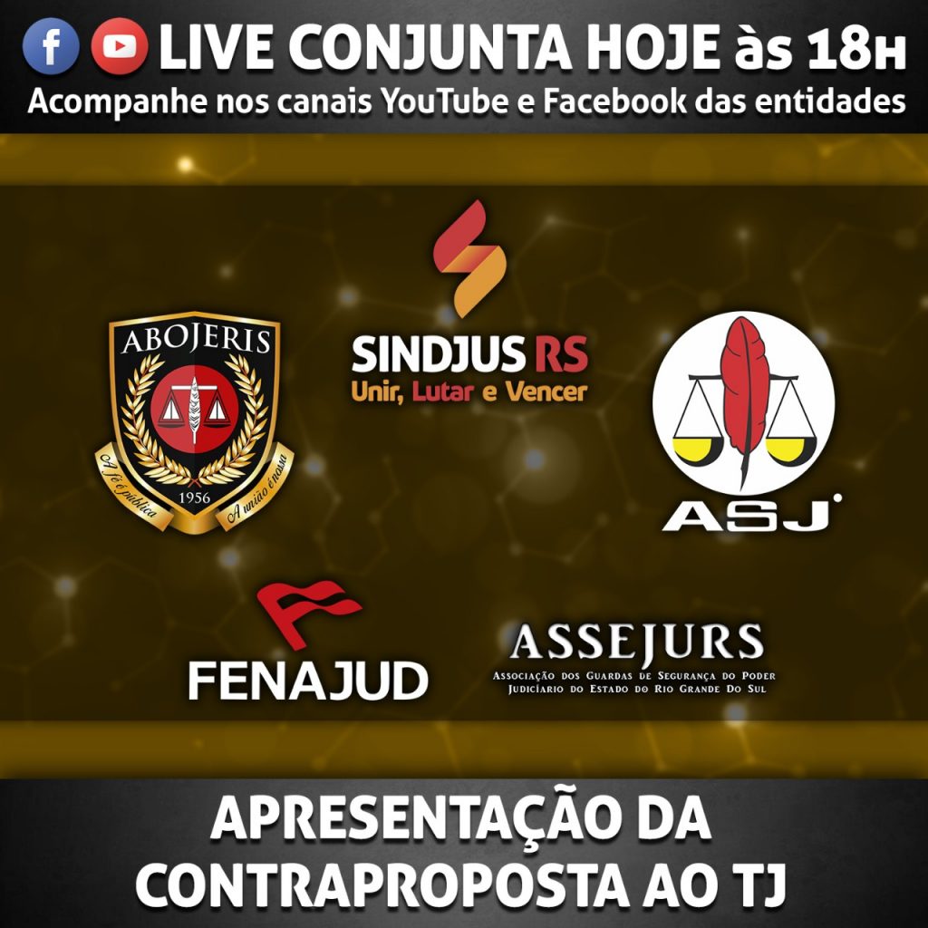 PCCS: Live conjunta dass entidades aborda proposta de adequação do anteprojeto