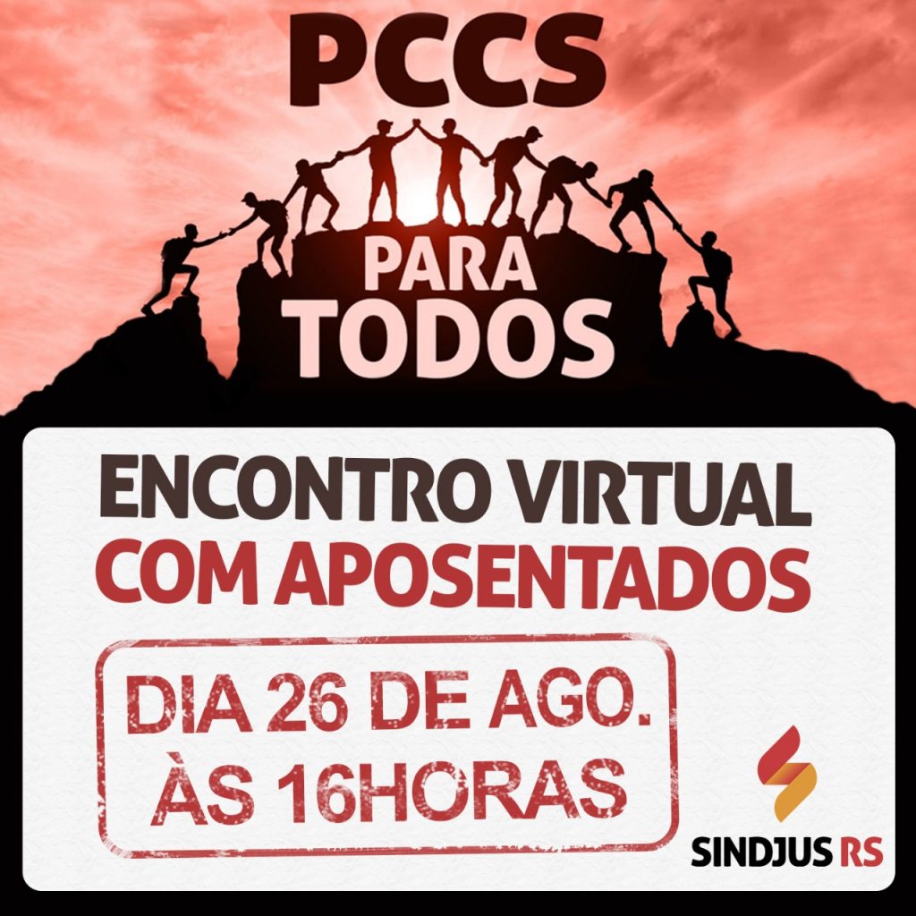 Encontro virtual com aposentados sobre o PCCS