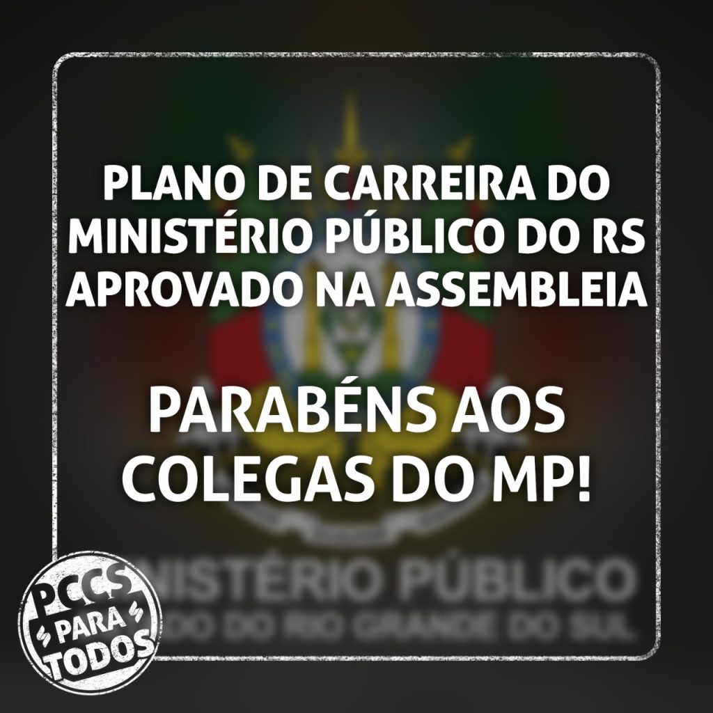 Assembleia aprova plano de Carreira do MP