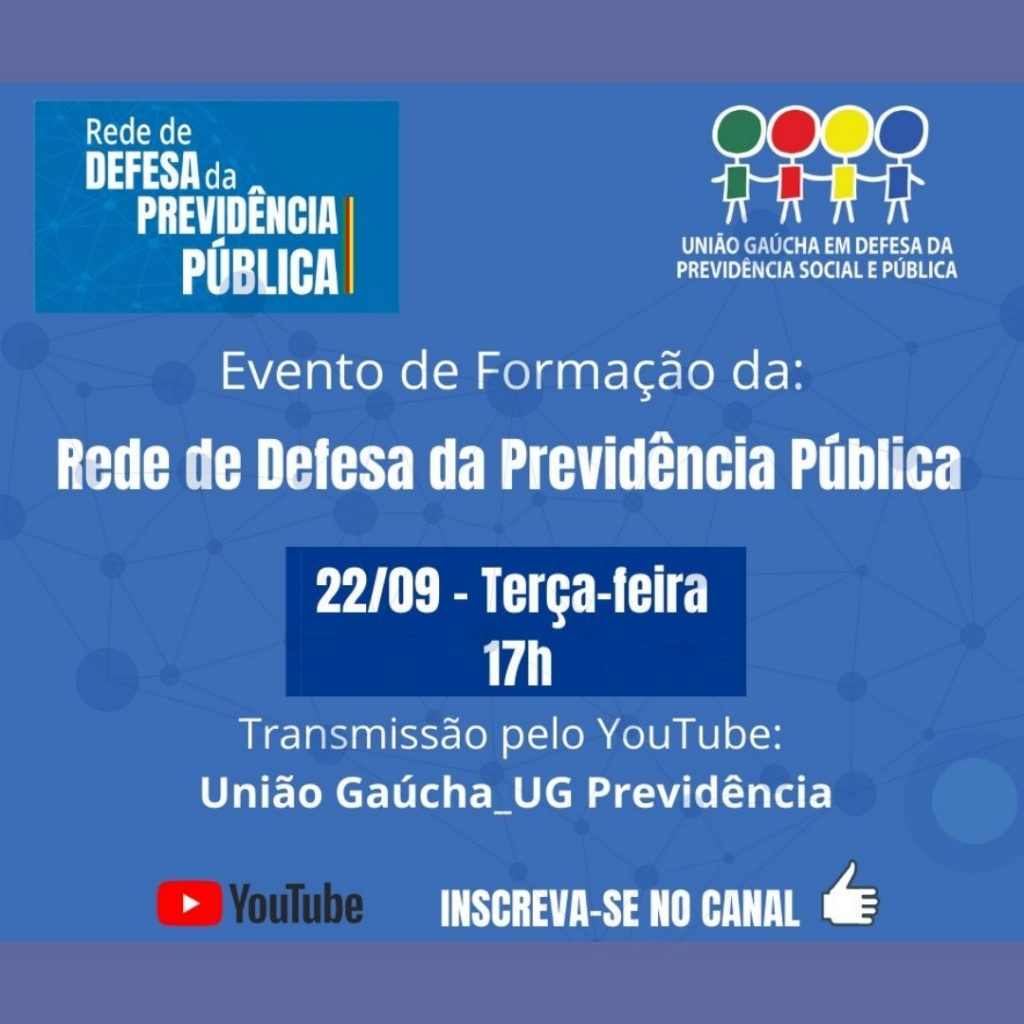 Rede de Defesa da Previdência será lançada nesta terça-feira, 22