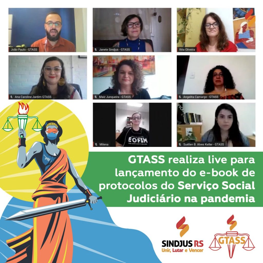GTASS lança e-book de protocolos do Serviço Social Judiciário na pandemia