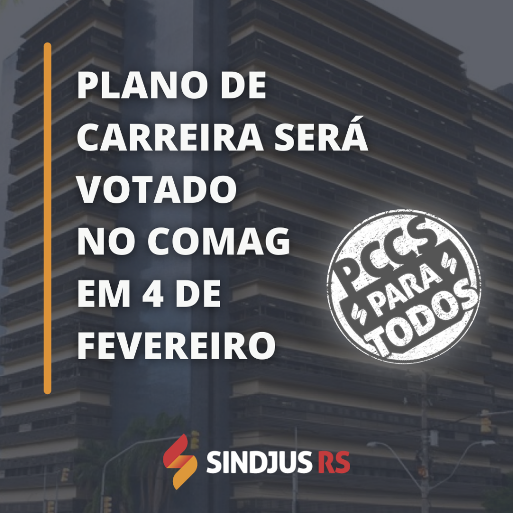 PCCS será votado no Comag dia 4 de fevereiro