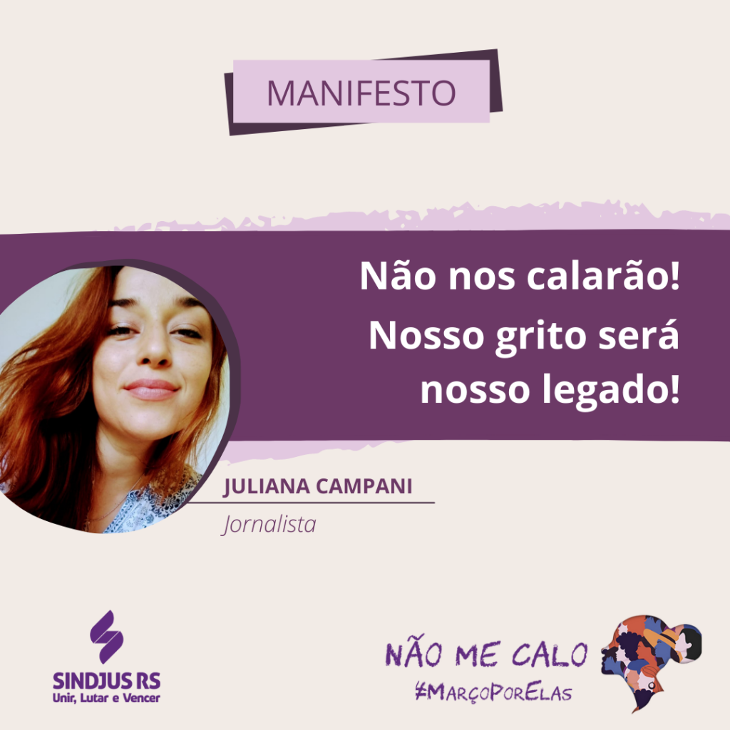 Manifesto: “Não nos calarão! Nosso grito será nosso legado!