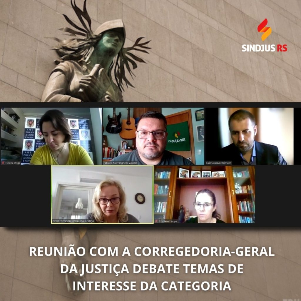 Sindjus leva à CGJ preocupações da categoria sobre trabalho e pandemia