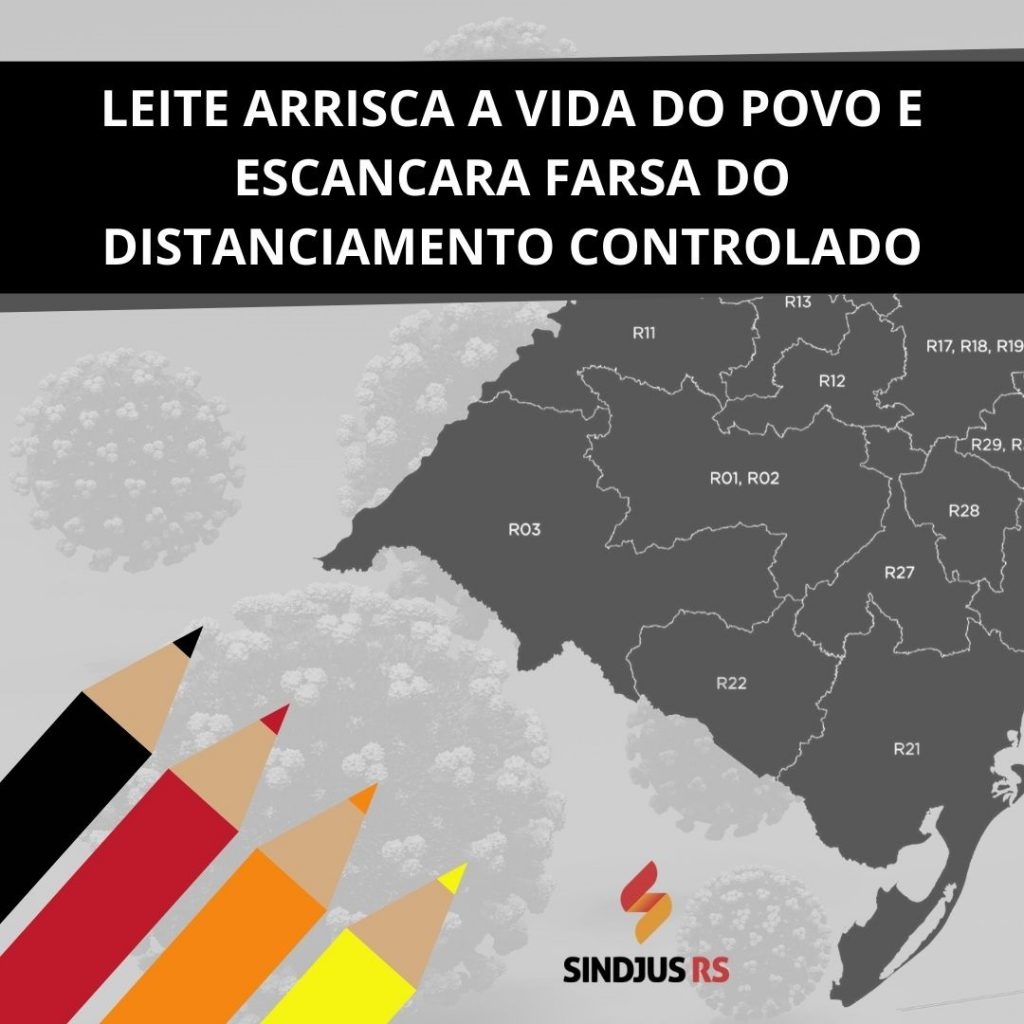 Leite arrisca a vida do povo e escancara farsa do distanciamento controlado