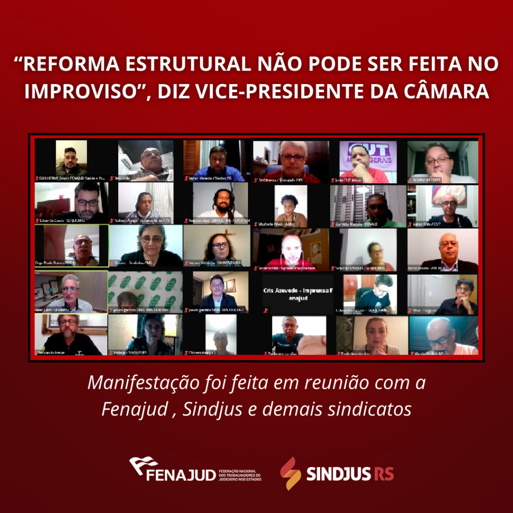 “Reforma estrutural não pode ser feita no improviso”, diz vice-presidente da Câmara