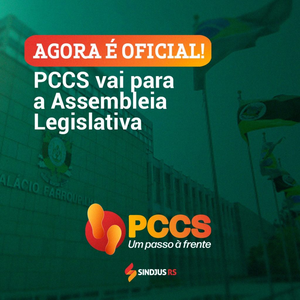 PCCS será encaminhado à ALRS na próxima semana