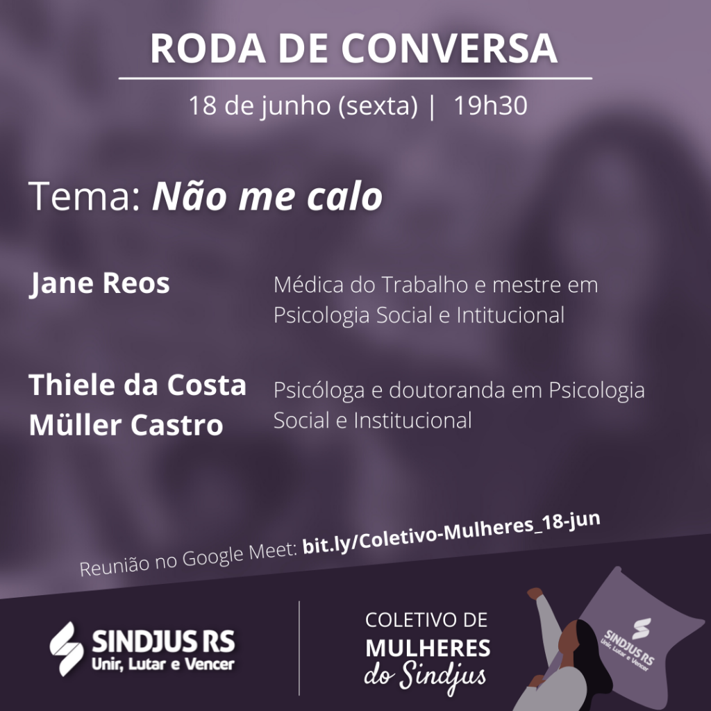 Coletivo de Mulheres realiza Roda de Conversa com o tema “Não Me Calo”