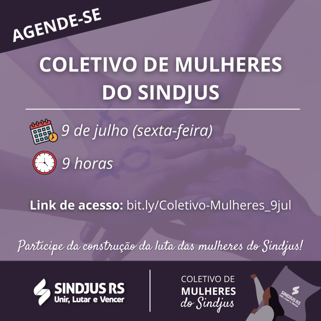 Agende-se: Participe da construção do Coletivo de Mulheres!