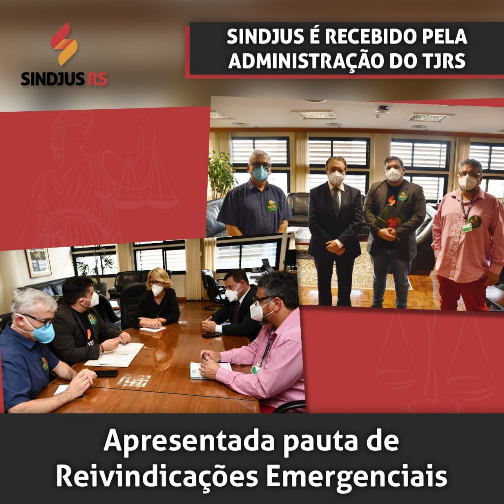Sindjus leva temas urgentes da categoria à Administração do Tribunal