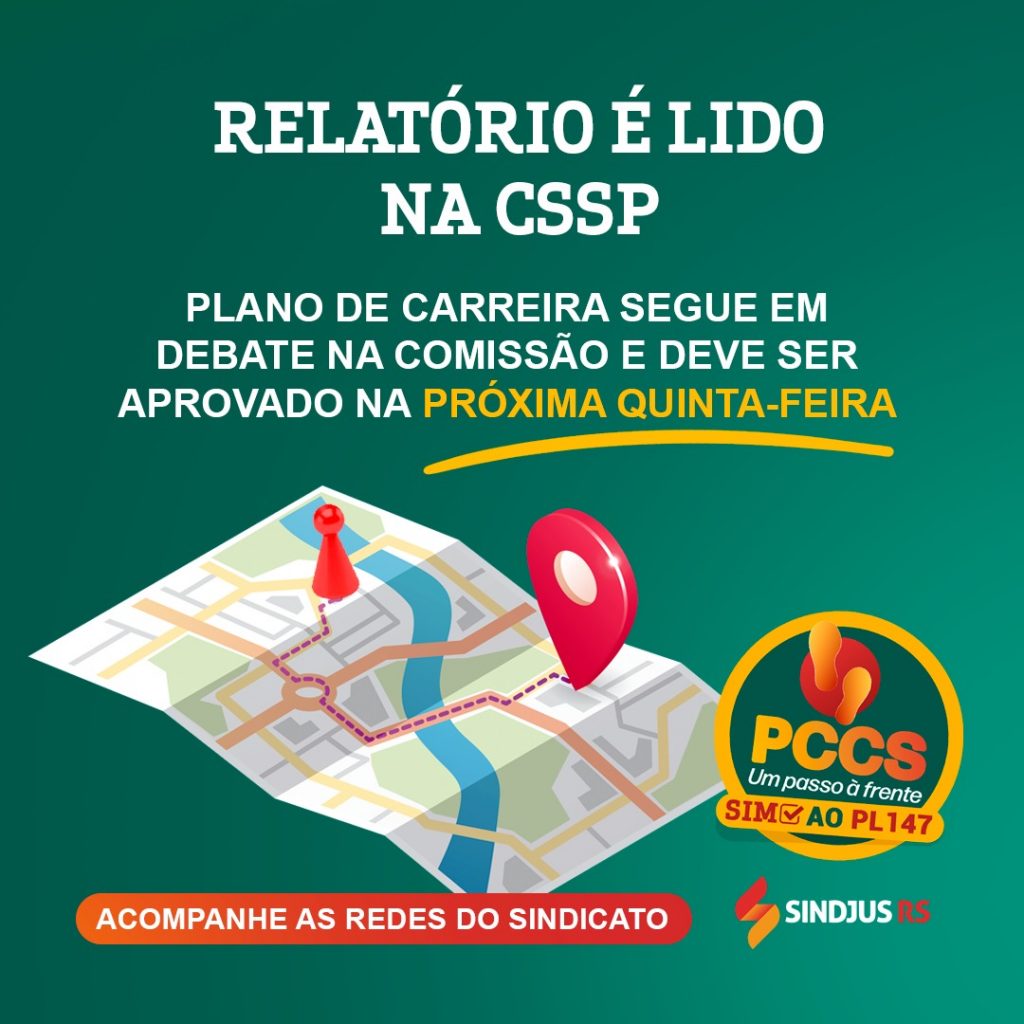 Plano de Carreira: PL 147 tem parecer favorável na CSSP