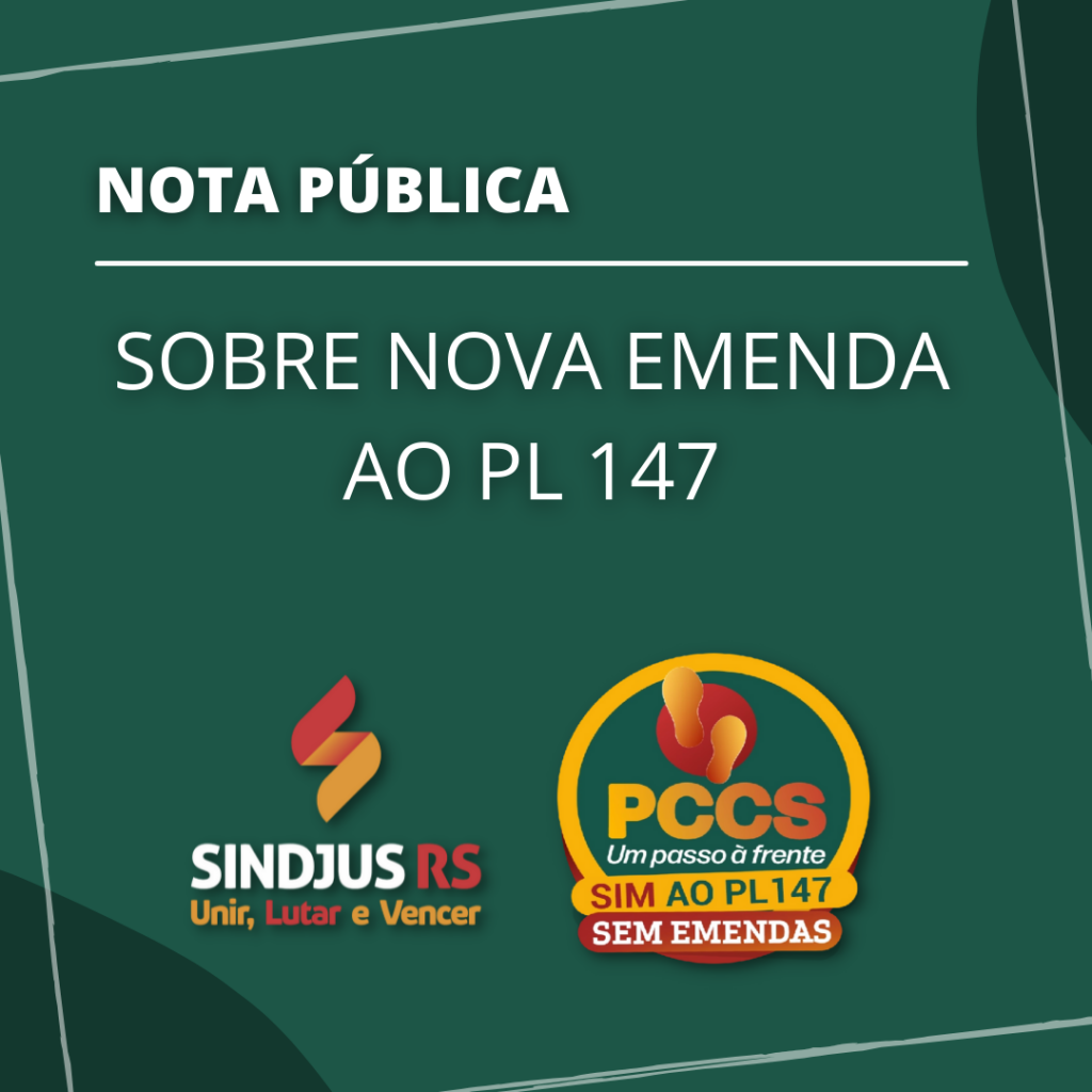 Nota pública sobre possível nova emenda ao PL 147