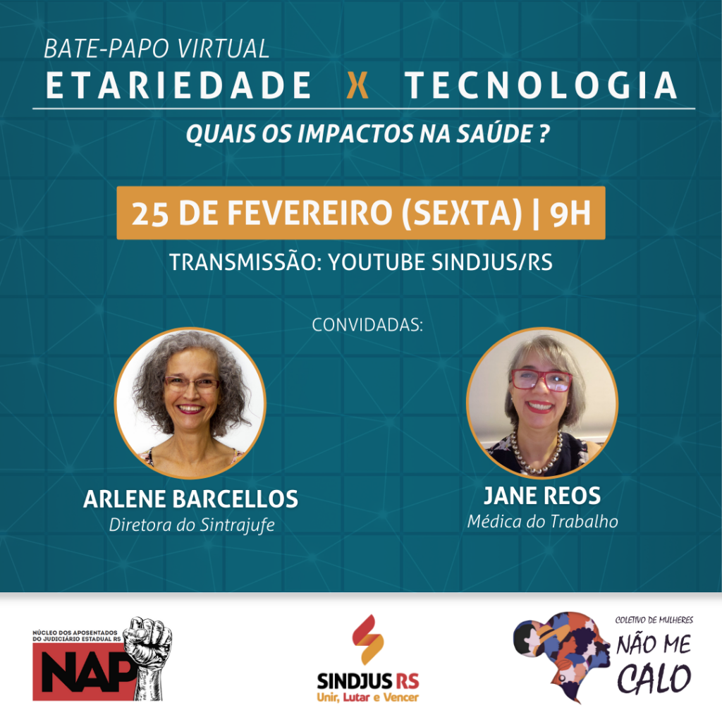 Bate-papo virtual: Etariedade x tecnologia: quais os impactos na saúde?