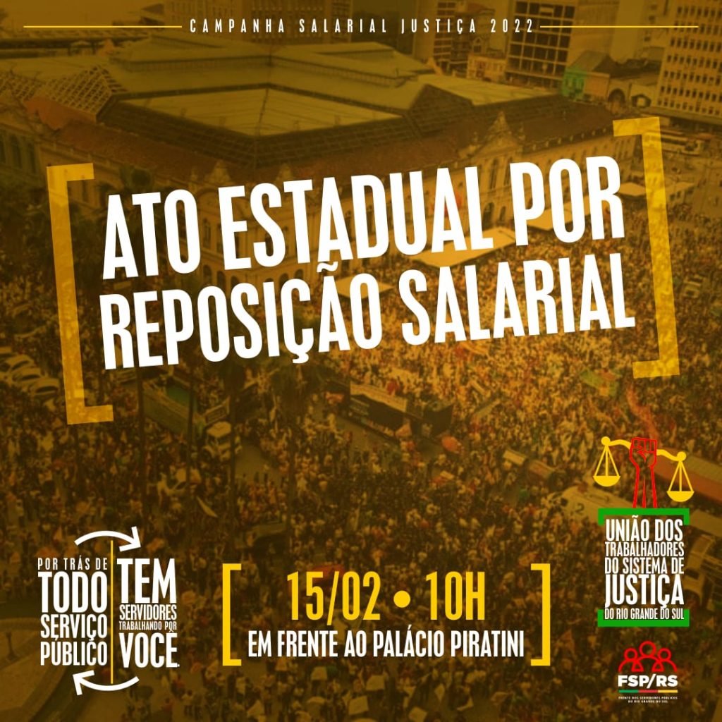 Ato unificado por reposição salarial