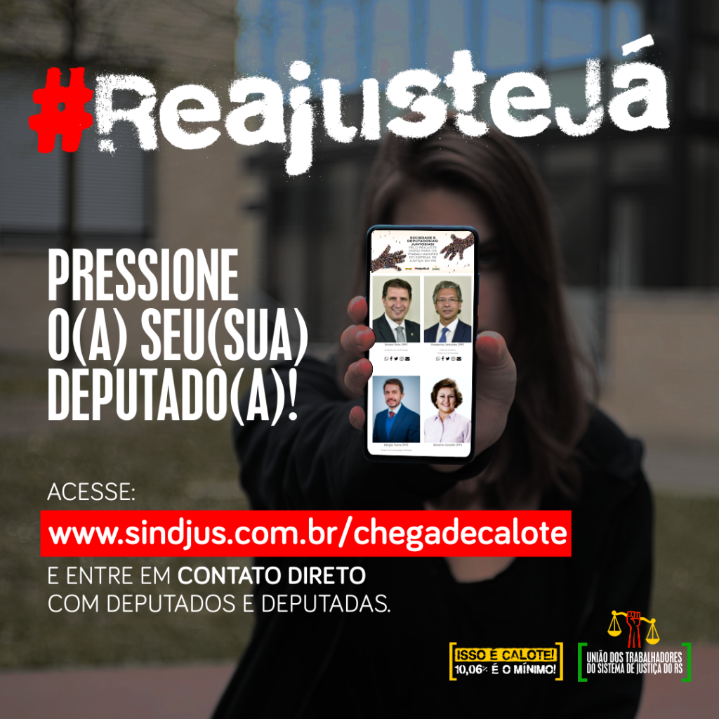 Chega de calote! Acesse nosso novo site e pressione os deputados nas redes sociais.