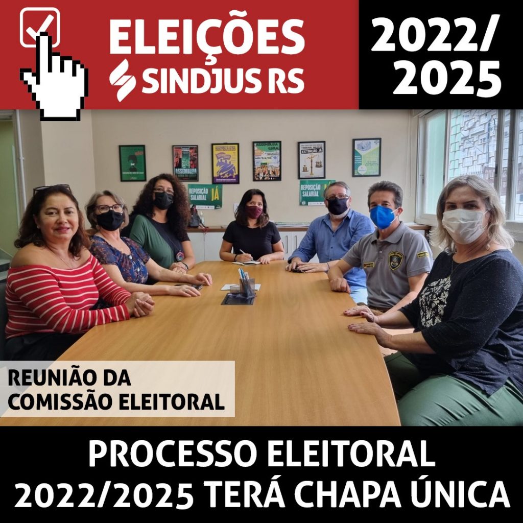 Processo eleitoral 2022/2025 terá chapa única