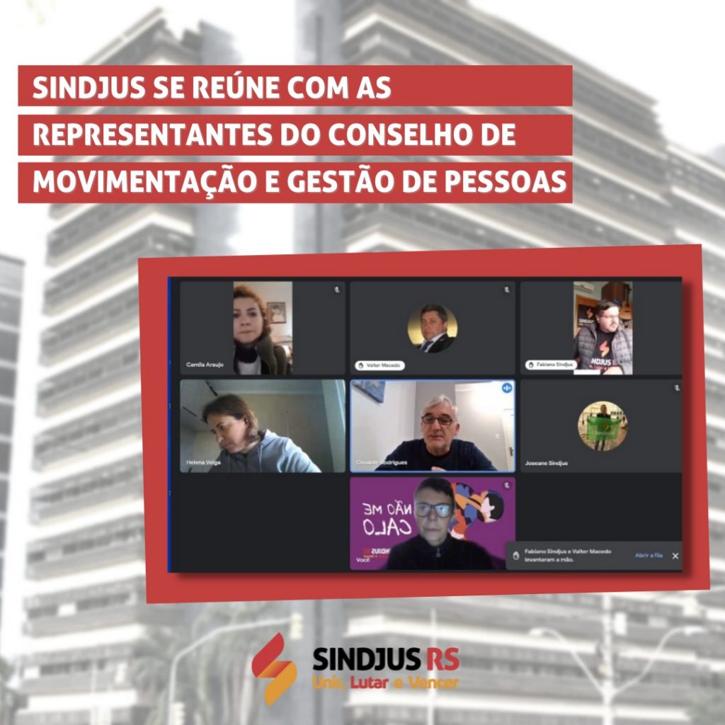 Dirigentes debatem questões da carreira com representantes do Conselho de Movimentação e Gestão de Pessoas