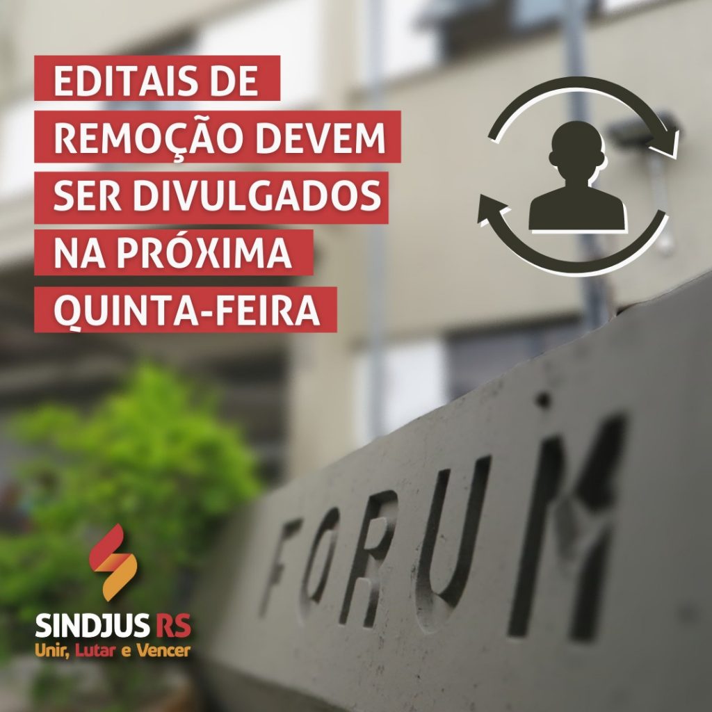Editais de remoção devem ser divulgados na próxima quinta-feira