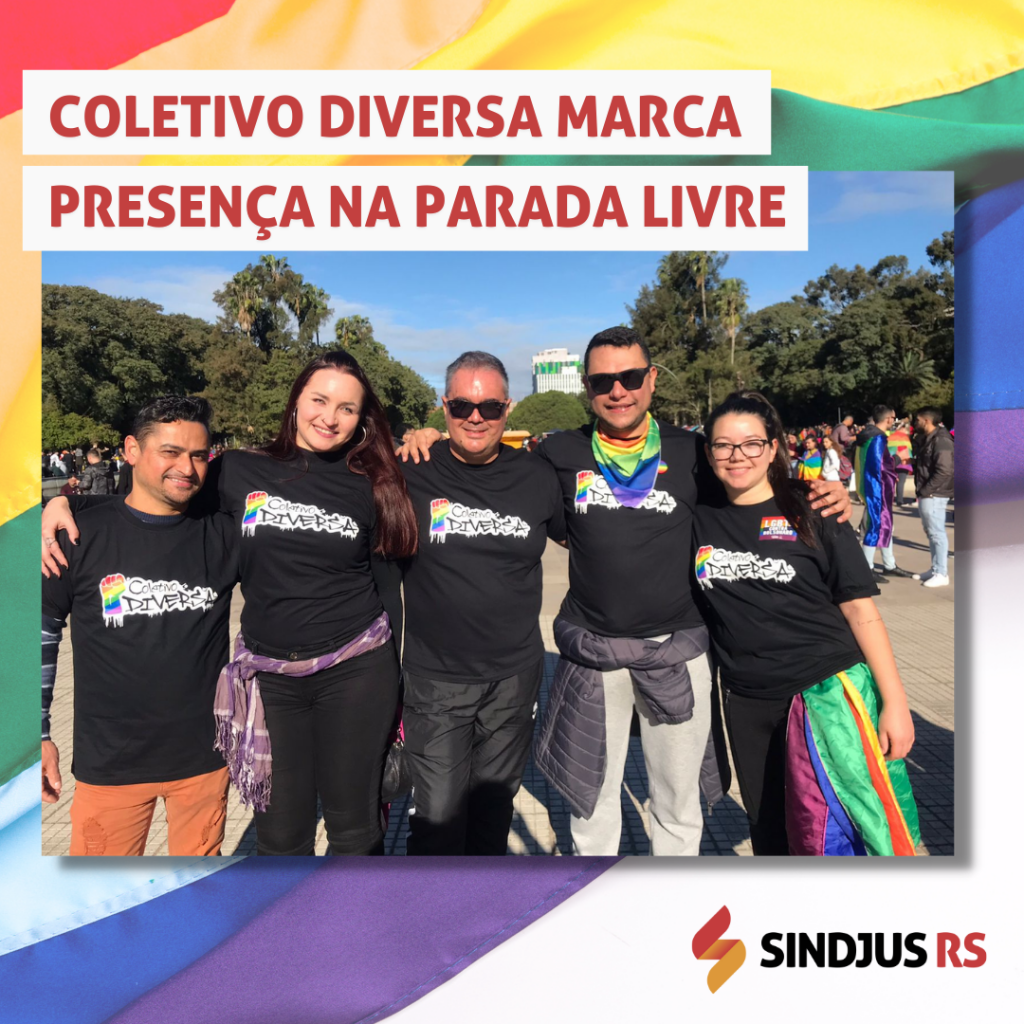 Coletivo Diversa marca presença na Parada Livre