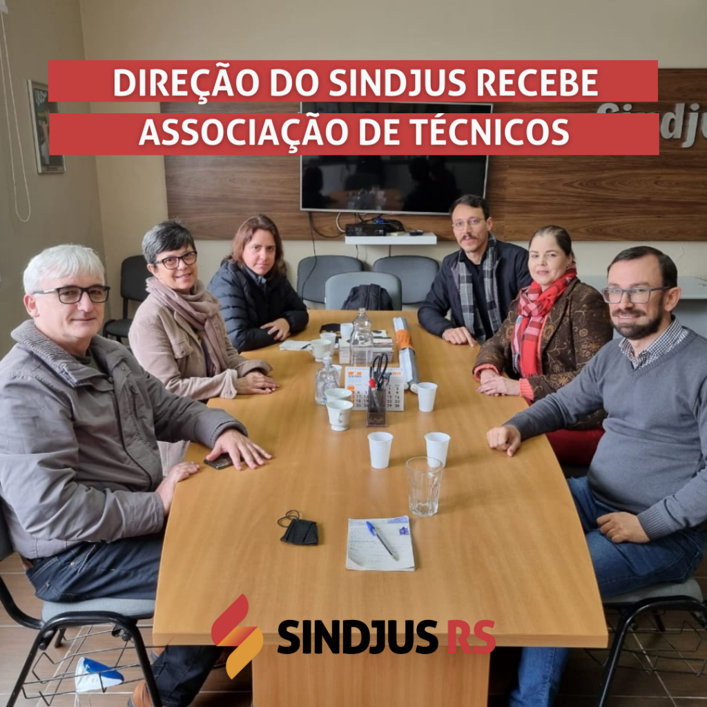Direção do Sindjus recebe associação de técnicos
