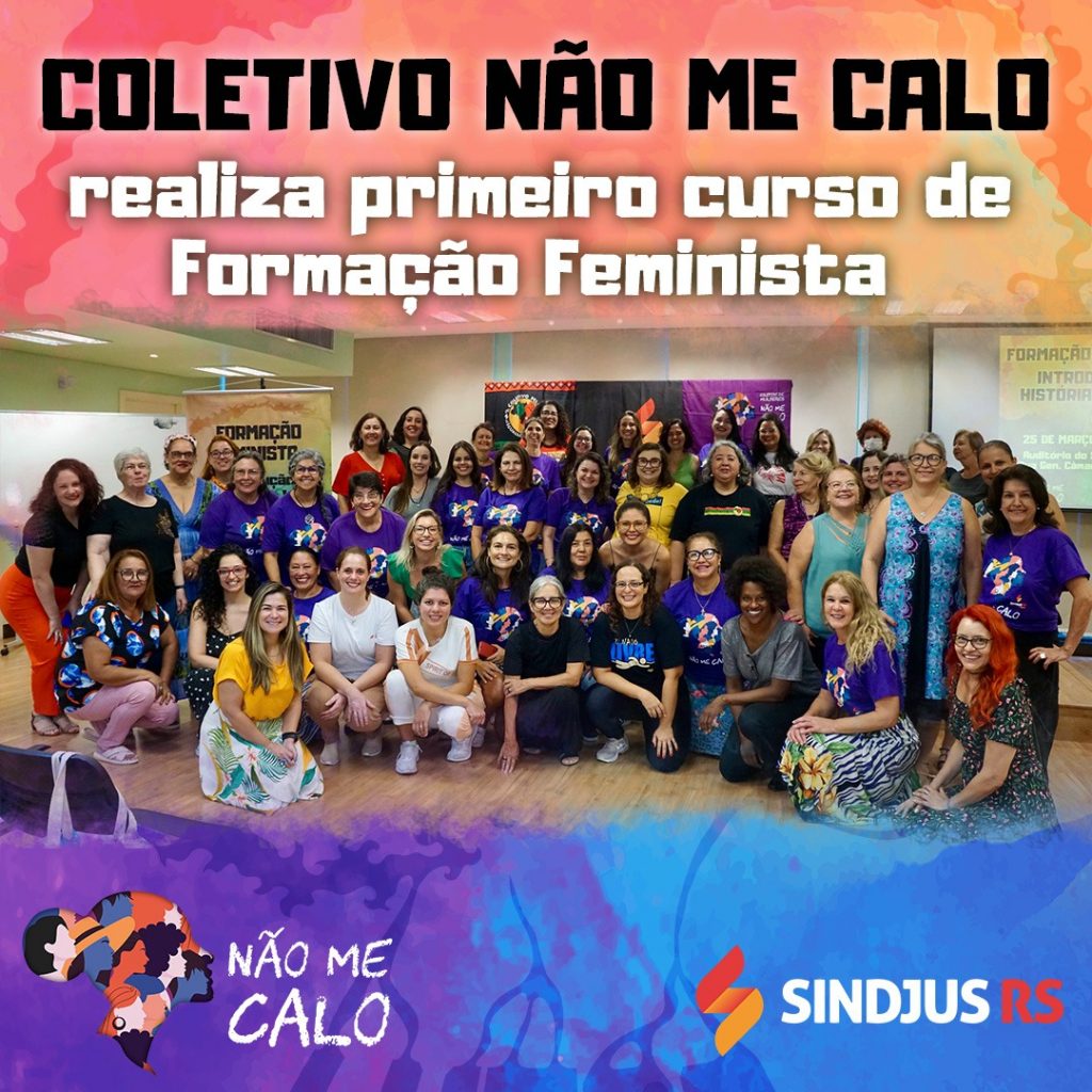 Coletivo Não Me Calo realiza primeiro curso de Formação Feminista