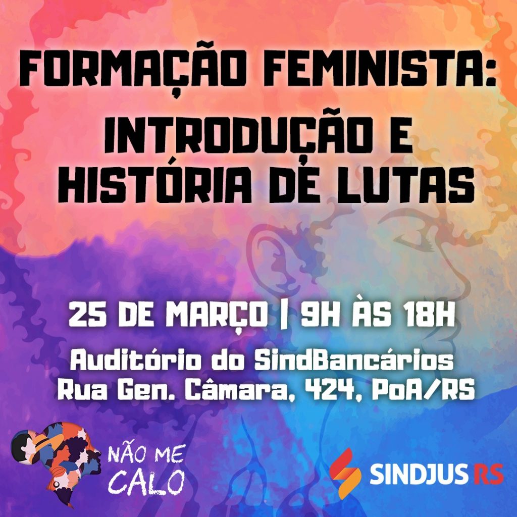 Coletivo Não Me Calo abre inscrições para curso de formação feminista e de luta das mulheres