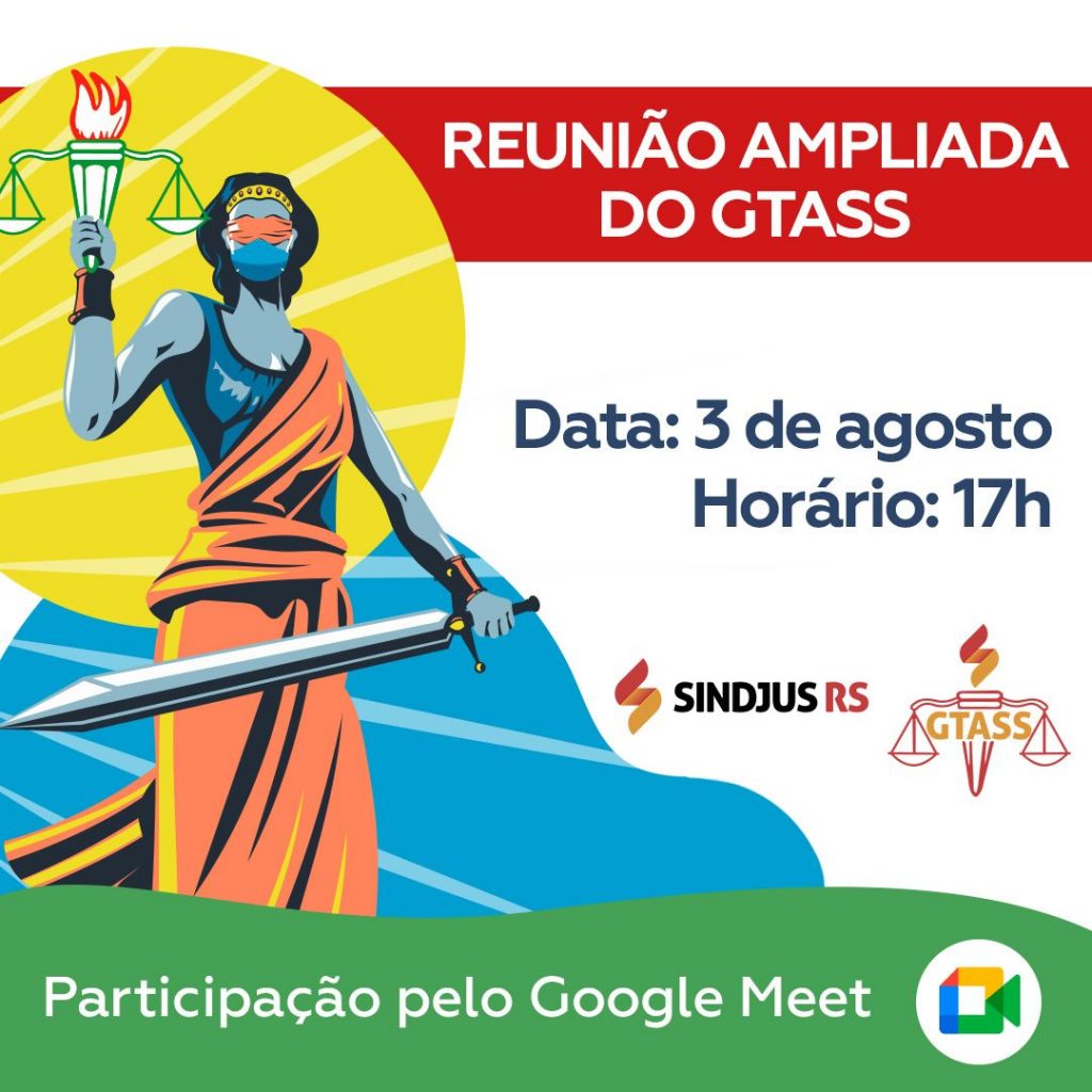 Reunião Ampliada do GTASS no dia 3 de agosto