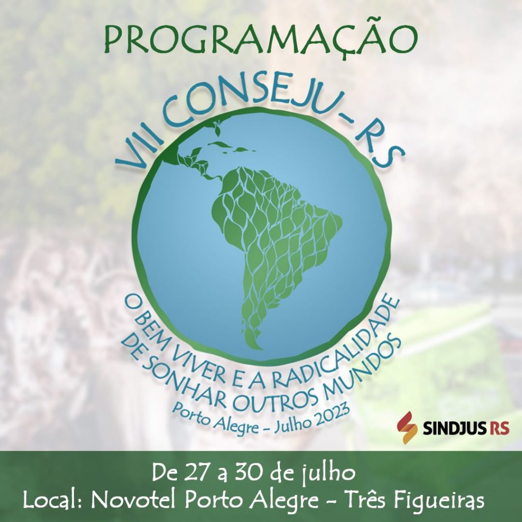 Confira a programação completa do VII ConsejuRS