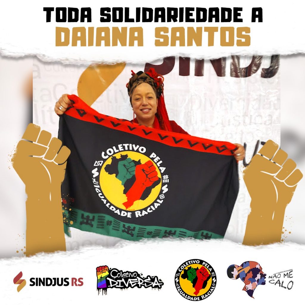 Nota de solidariedade à deputada Daiana Santos