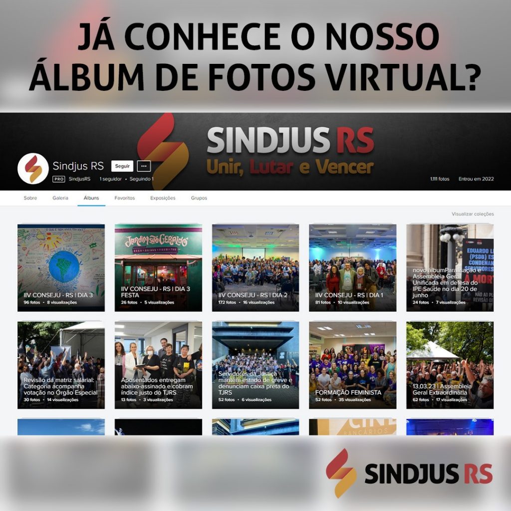 Comunicação: Já conhece o nosso álbum de fotos virtual?
