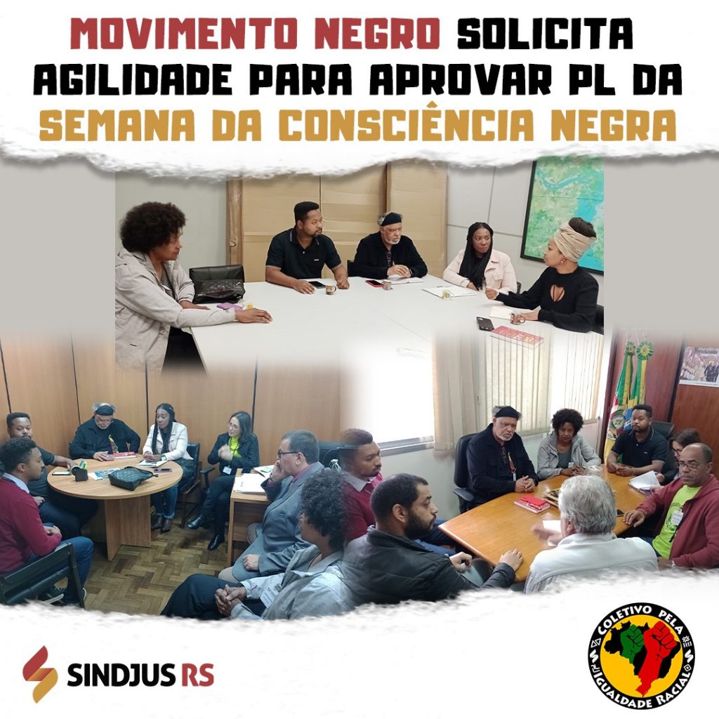 Movimento Negro solicita agilidade para aprovar PL da Semana da Consciência Negra