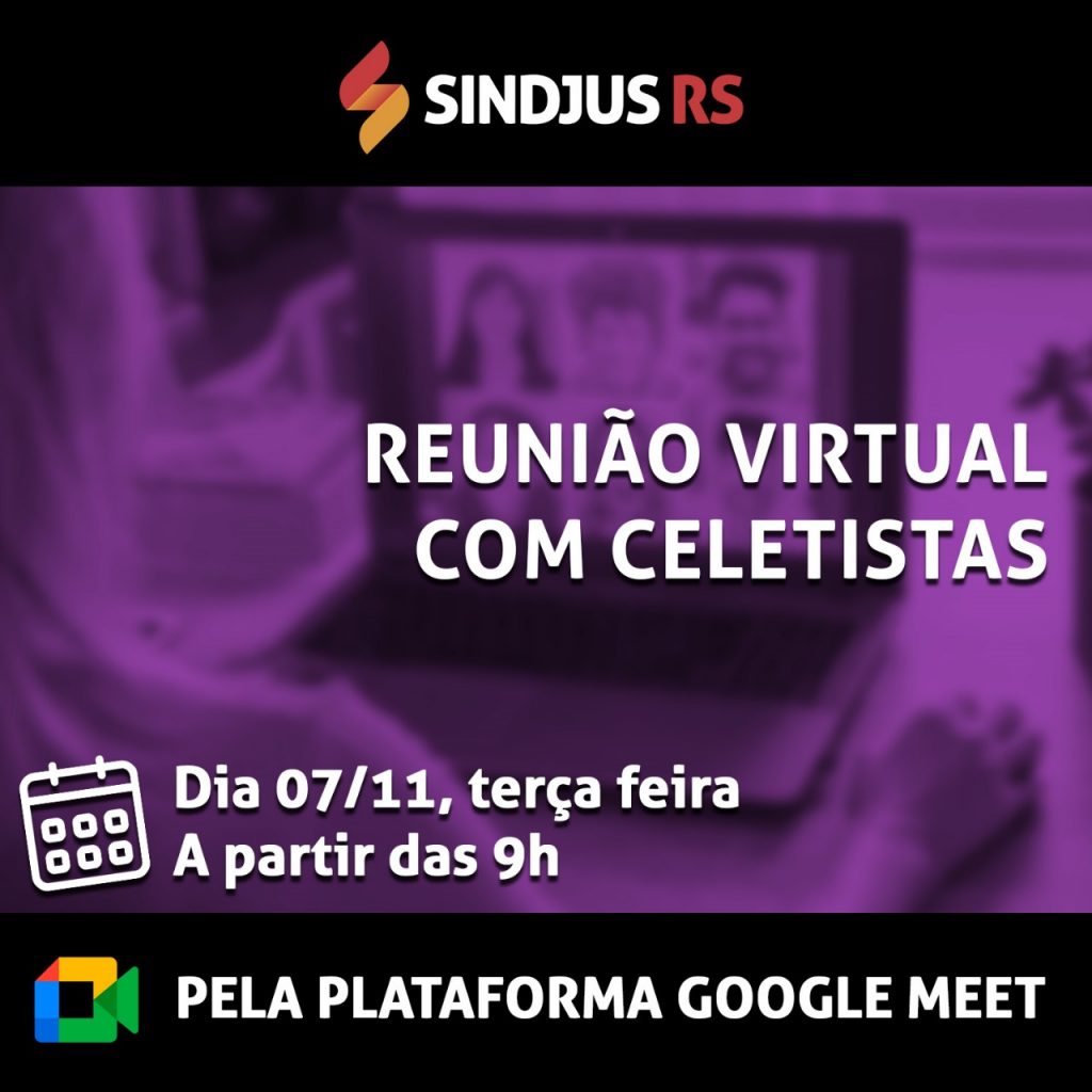 Reunião com Celetistas no dia 7 de novembro