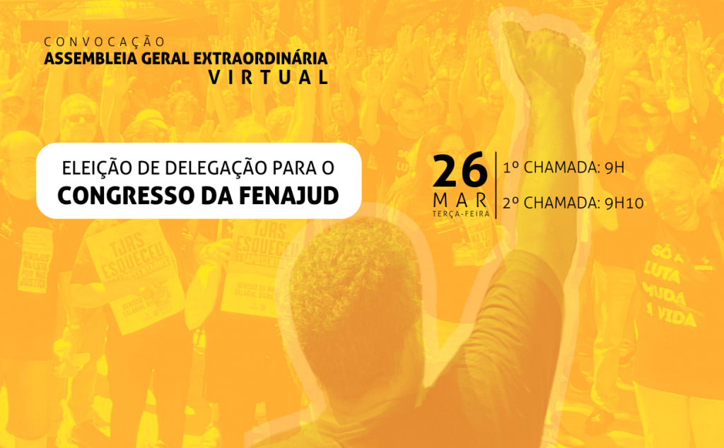 LINK: Assembleia Geral Extraordinária de Eleição da delegação para o Conseju
