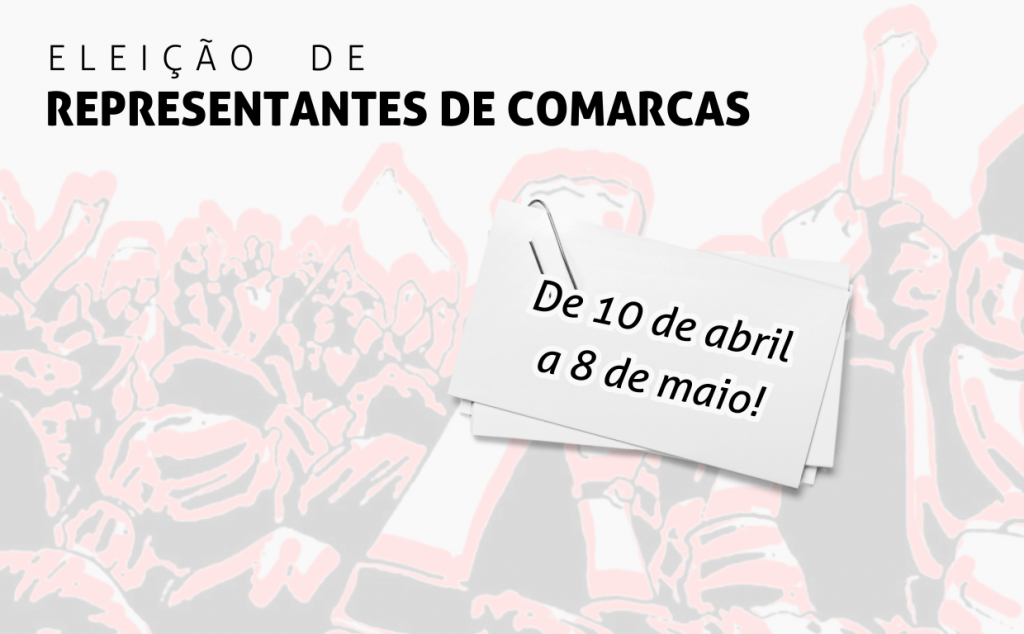 Convocação para eleição de Representantes de Comarcas do Sindjus-RS
