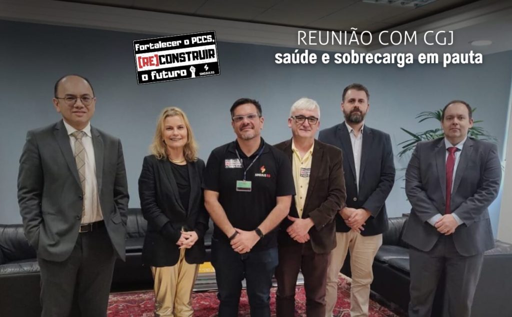 Sindicato aborda demandas urgentes da categoria em reunião na Corregedoria-Geral da Justiça