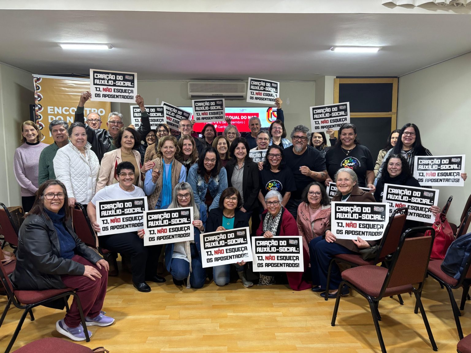 Encontro Regional do NAP em Santa Maria reforça lutas e aproxima Sindicato da base