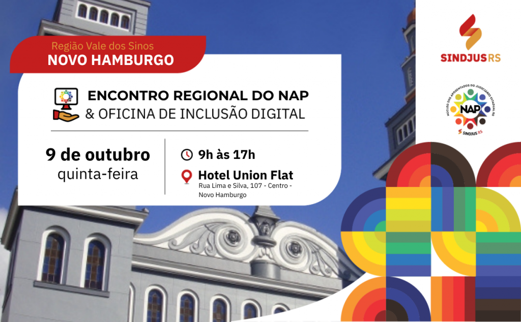 NAP: Encontro Regional do Vale dos Sinos e Paranhana será em 9 de outubro