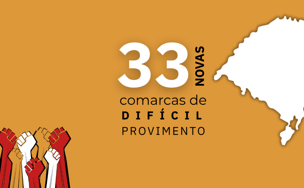 Comag amplia comarcas com gratificação de difícil provimento