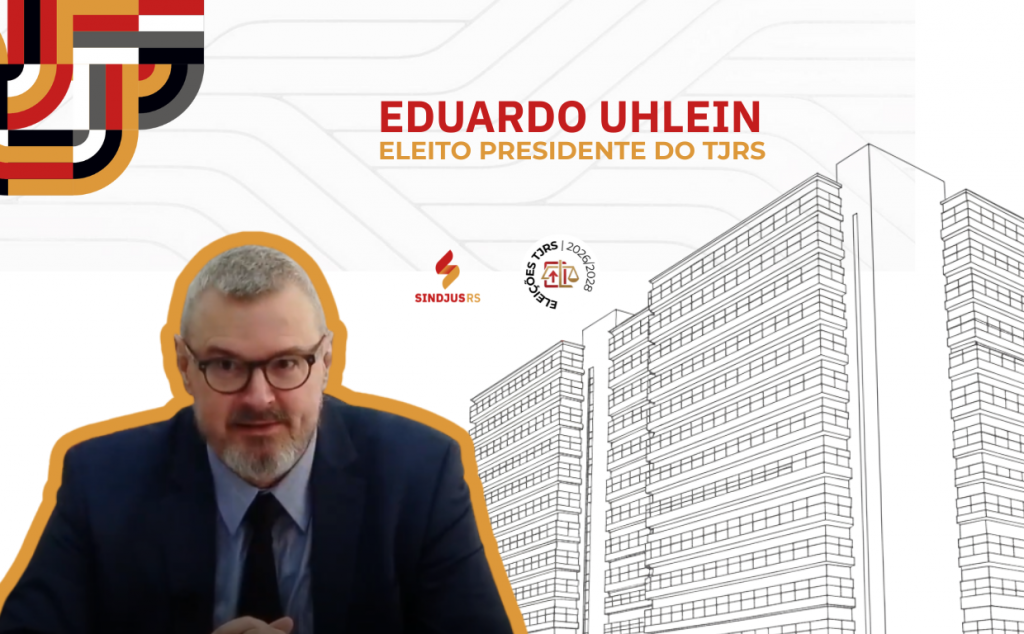 Eduardo Uhlein é eleito presidente do TJRS para o biênio 2026/2028