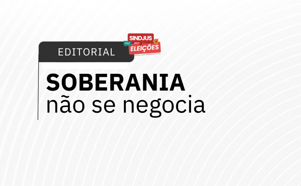 Soberania não se negocia